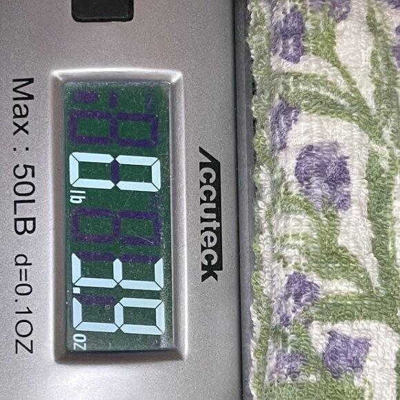 French Cotton Kitchen Dish Tea Towel La Patisserie Cotton Vintage 2002 Lavender - Picture 9 of 9